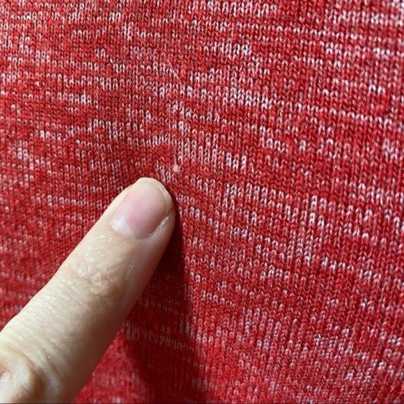 Buffalo David Bitton Red Marled Knit Shirt - Picture 6 of 12
